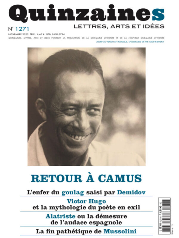 Quinzaines, lettres, arts et idées